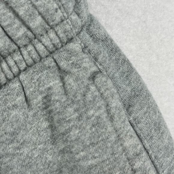 NIKE Sweatpants Mens M Sportswear Club Fleece Elastic Waist Cotton Blend Gray - Picture 7 of 13